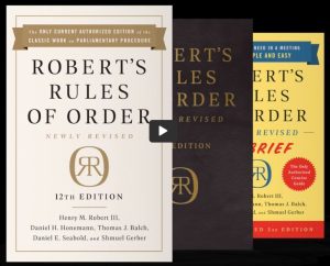 Roberts Rule